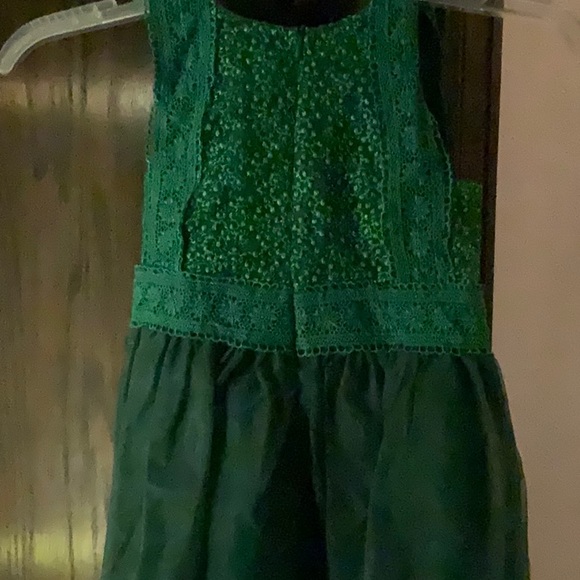 NWT Trish Scully emerald delphine high low dress - Picture 6 of 7